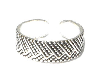 Adjustable 925 Sterling Silver Toe Ring