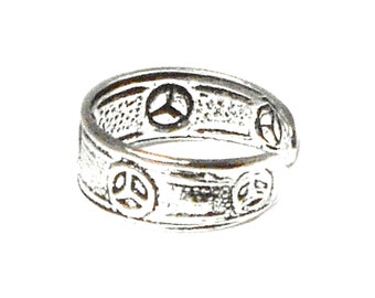 ADJUSTABLE 925 Sterling Silver TOE Ring