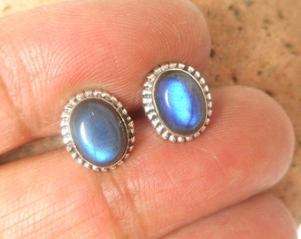 Ciondolo a forma di goccia in argento sterling con labradorite