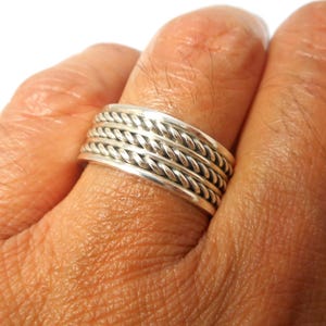 Sterling Silver 925 Ring Band