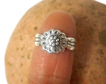 VERSTELLBARER 925 Sterling Silber ZEHEN Ring