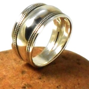 Sterling Silver 925 Ring Band