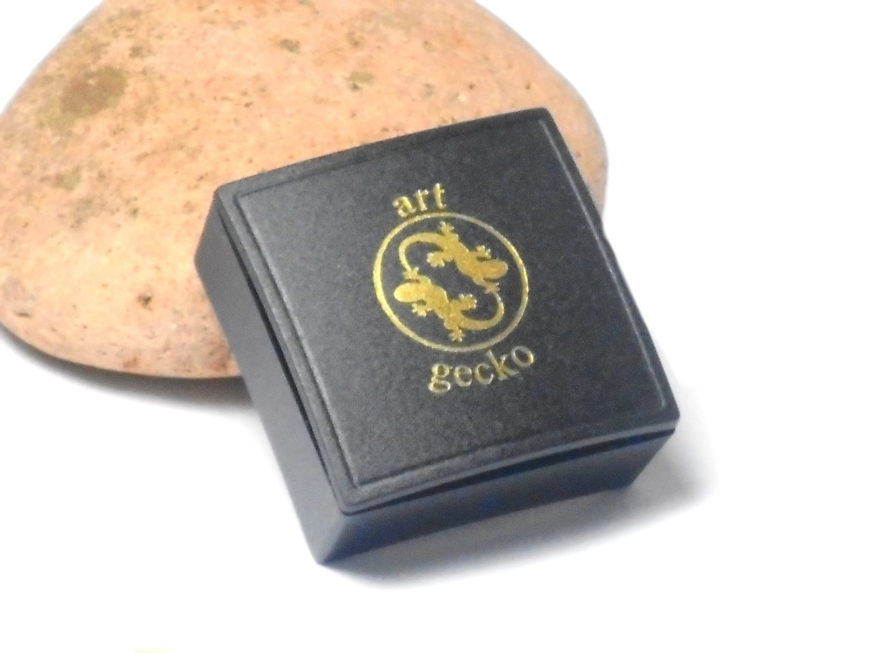 Orecchini A Perno In Lapislazzuli Blu Naturale E Argento - Foto 2