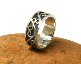 Sterling Silver 925 Ring Band