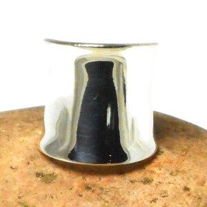 Chunky Plain Sterling Silver 925 Ring