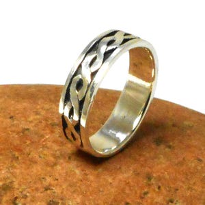 Sterling Silver 925 Ring Band