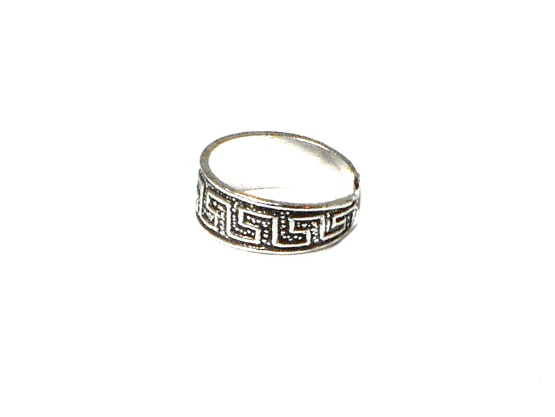 ADJUSTABLE 925 Sterling Silver TOE Ring image 3