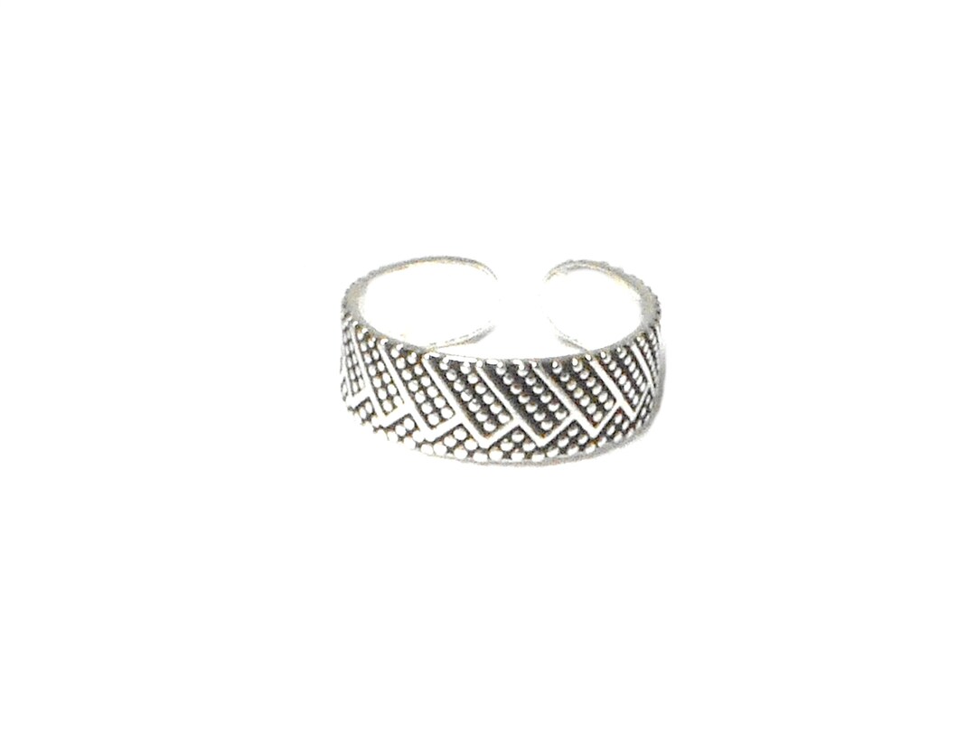 Adjustable 925 Sterling Silver Toe Ring - Etsy UK