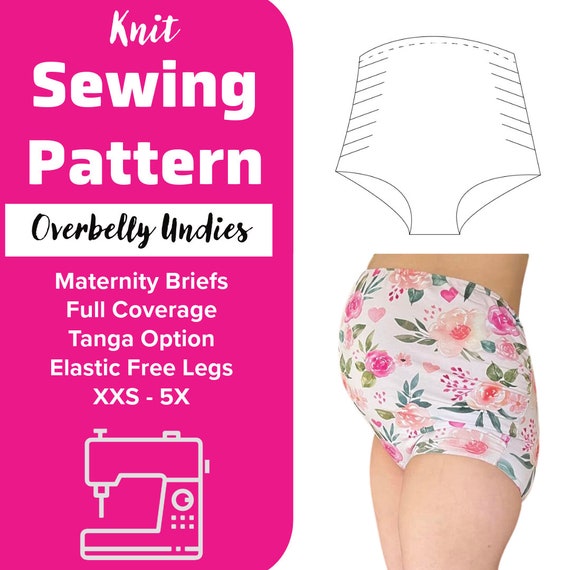 Sew Your Own Postpartum Underwear – Yawning Mama