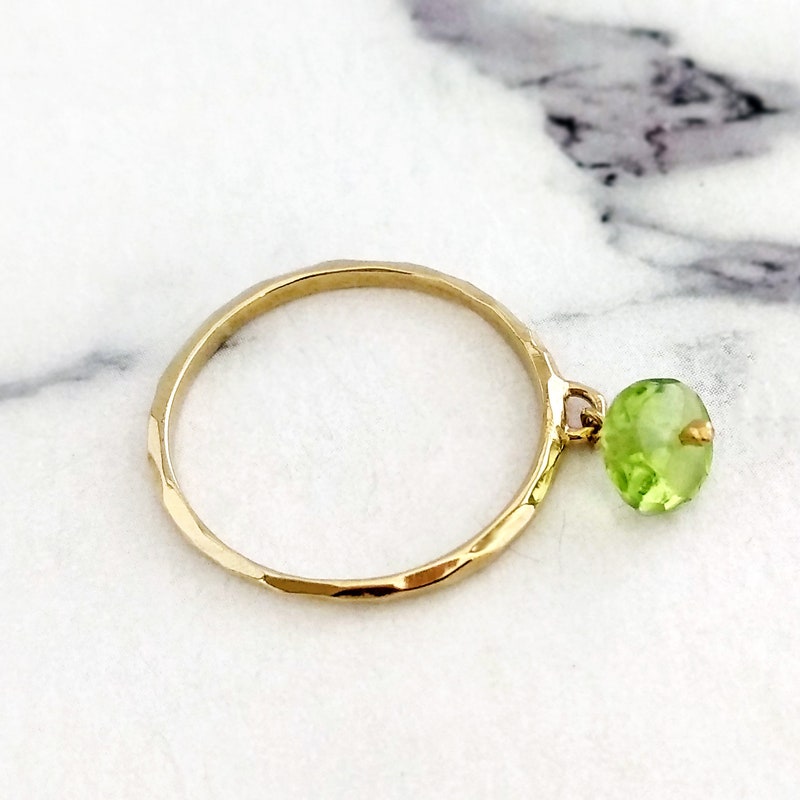 Dangle Charm Ring - Etsy