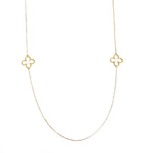 14K 9K Long Delicate Cross Charm Necklace, Sideways Cross necklace, Dainty Minimalist gold necklace, Gold Layering necklace, Religious Gift