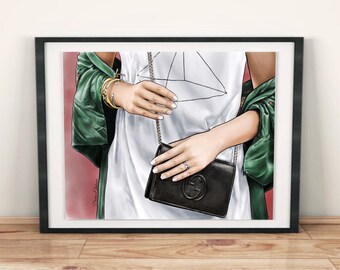 Fashion it up (Print) by Daria Elshiner