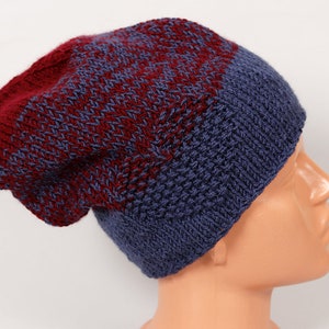 Knitting Pattern in .PDF DIY Tutorial Winter Hat Adi