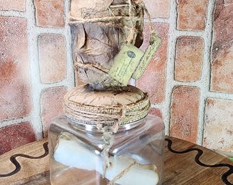 Distorted Darlings Parcel of Perdition – Gothic Curiosity Jar Artifact