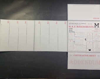 Wizard Assessment Card Kit | Magical Aptitude Review (Digital Download)