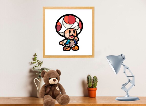 Toad Super Mario Bros World 64 Sunshine Galaxy 2 Maker | Etsy