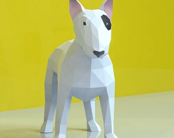 english bull terrier stuffed animal