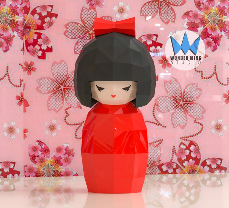 kokeshi dolls etsy