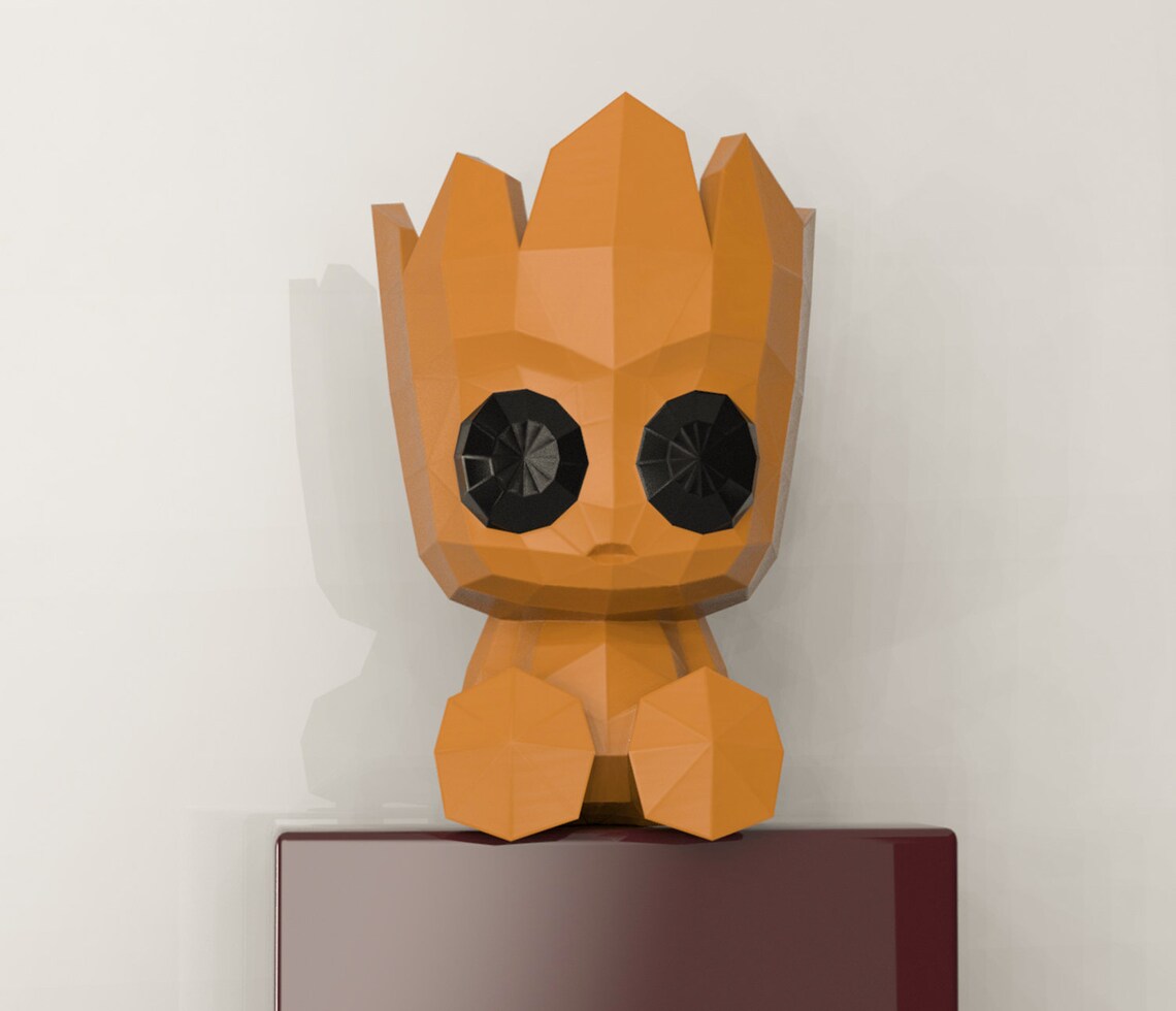 Baby Groot Groot Groot Stuffed Groot Plush Groot Toy Etsy