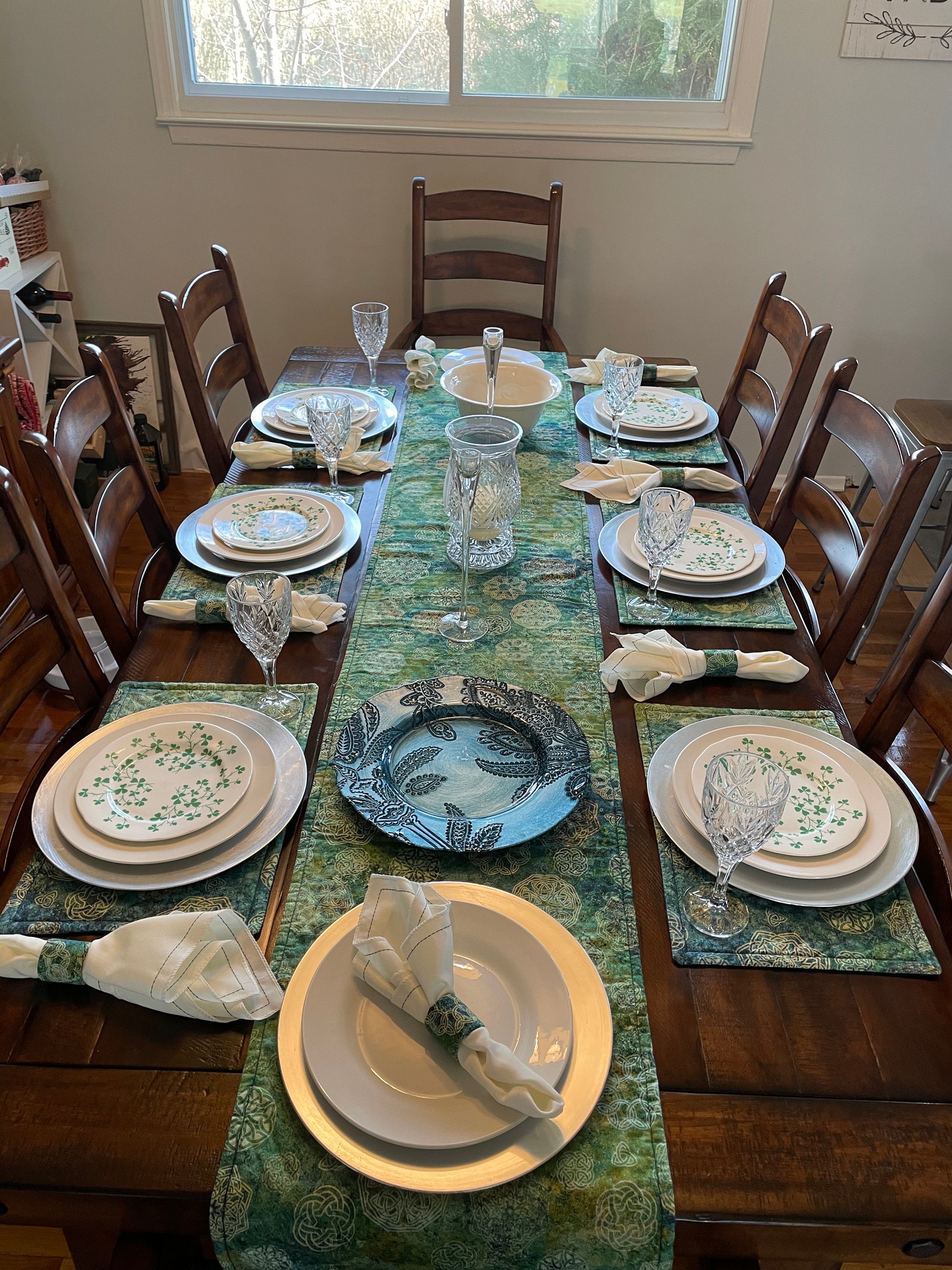 Table Runner and Placemats Etsy