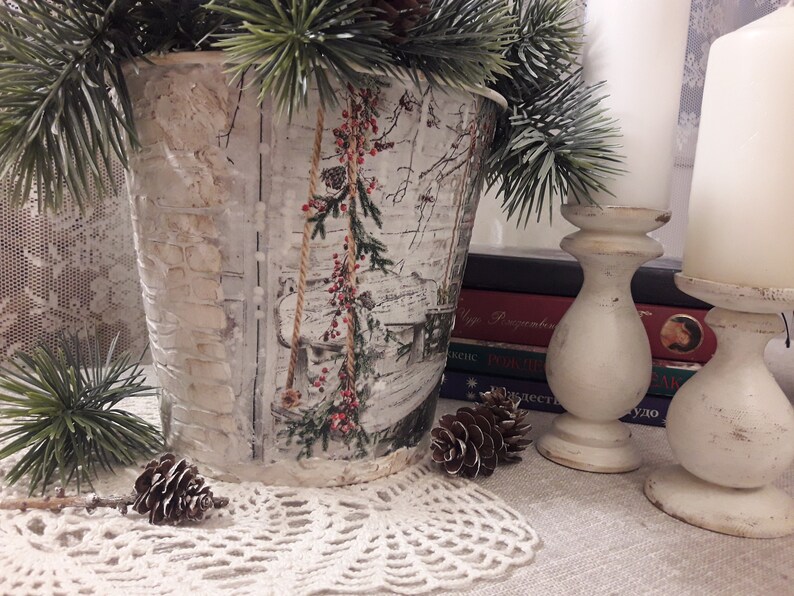 Bucket For a Christmas Tree Galvanized bucket Christmas Etsy