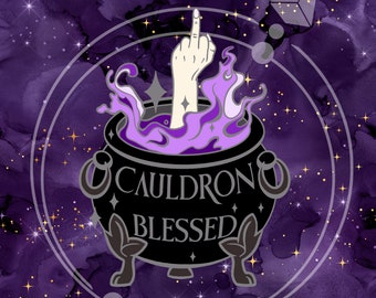 ACOTAR "Cauldron Blessed" enamel pin PREORDER