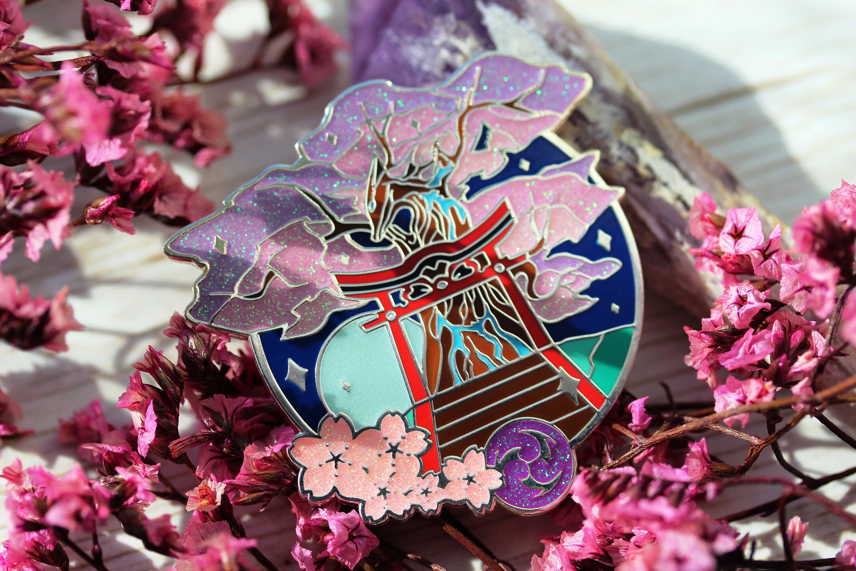 Genshin Impact Enamel pin- Sakura Tree