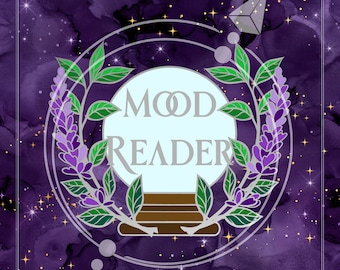 Mood Reader enamel pin, book lover pin Bibliophile Vol 4 PREORDER