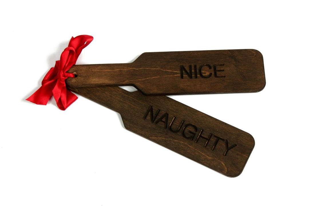 Custom Glitter Spanking Paddle Wooden Engraved BDSM Gift 