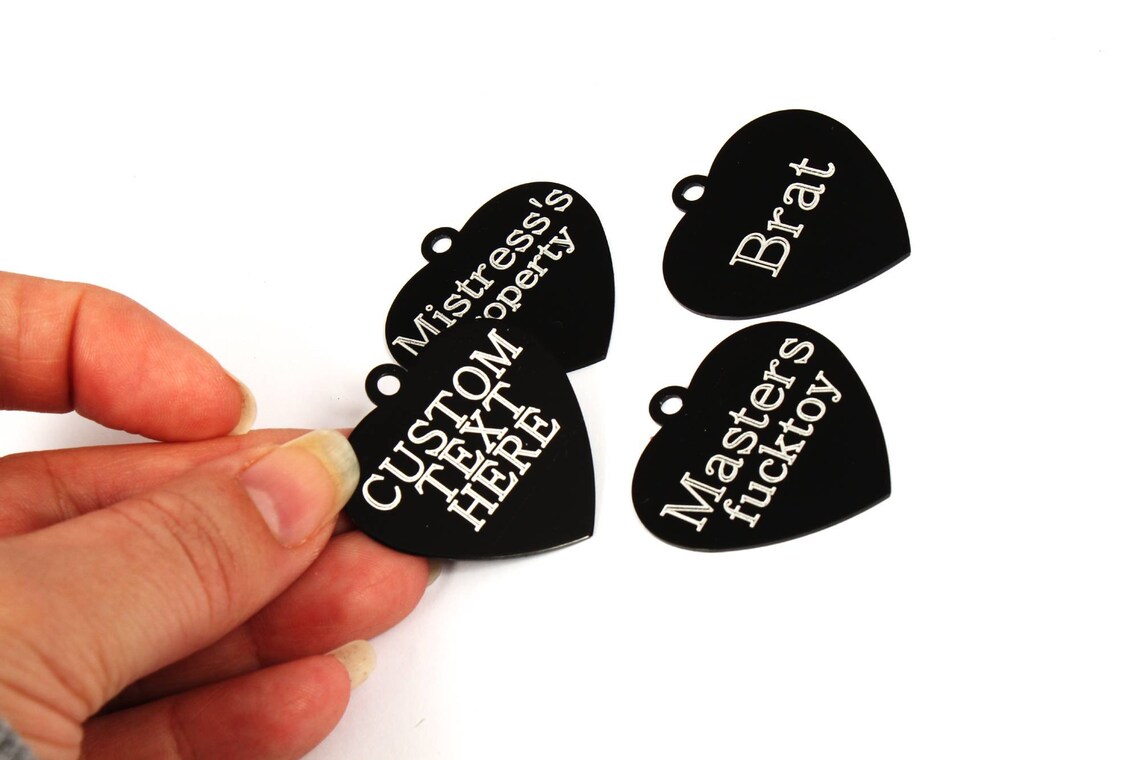 Custom Engraved Tag for Collar. Personalised Collar Tags. Etsy