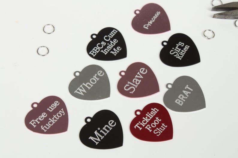 Personalized Submissive Name Tag