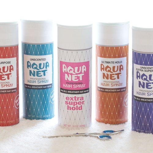 Aqua Net 80s Pringles Can Labels Digital Printable Party Etsy