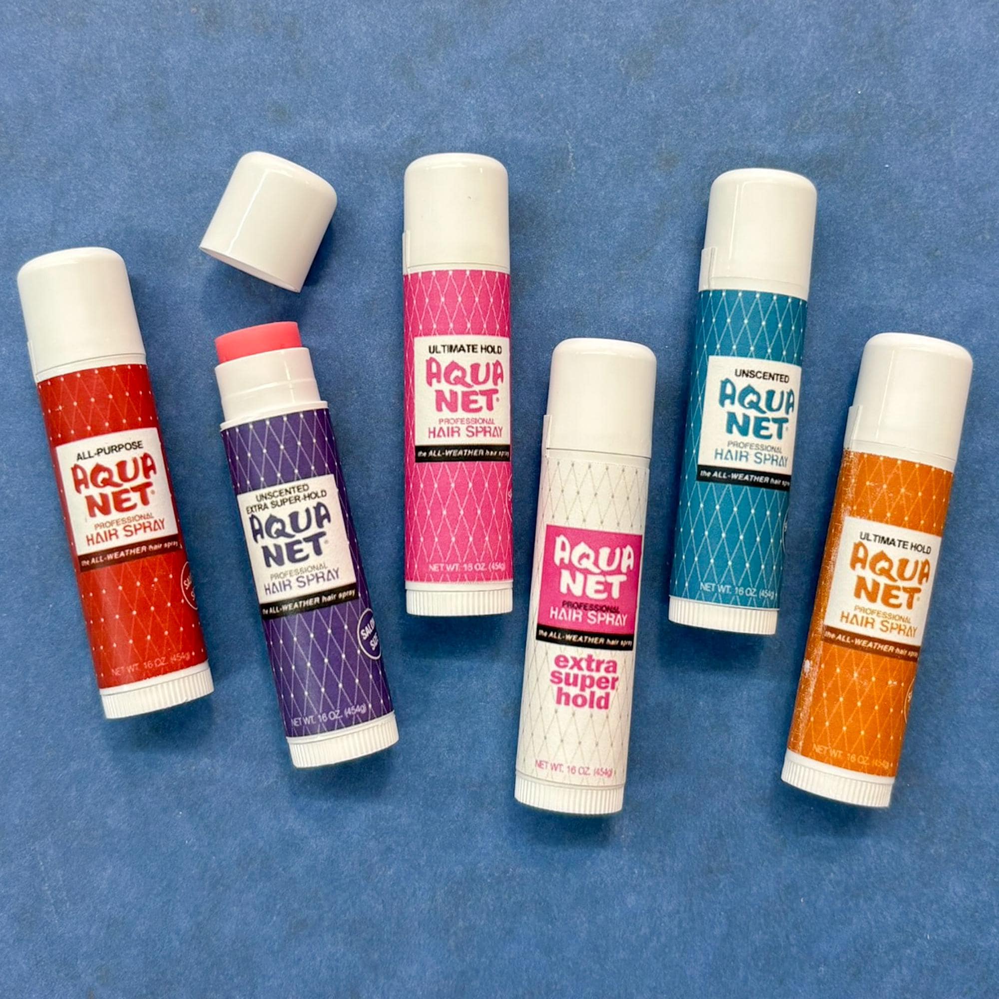 Aqua Net 80s CHAPSTICK Lib Balm Labels -- DIGITAL Printable