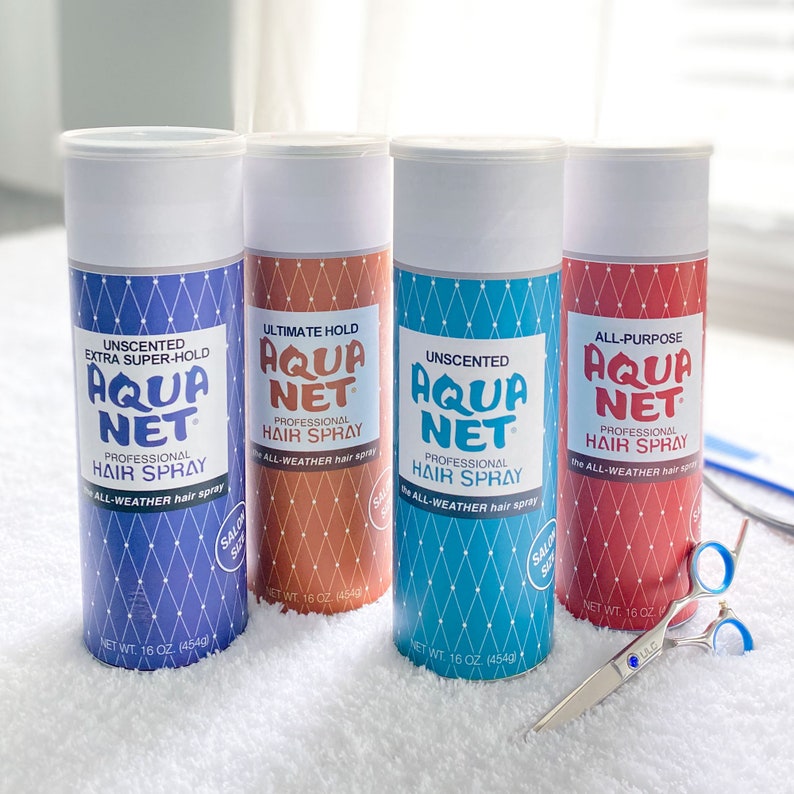 Aqua Net 80s Hairspray Can Labels DIGITAL Printable Can Etsy