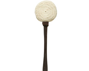 Cotton Back Scrubber With Wooden Handle, Body Brush, Bathroom Accessory, Body Scrub, Shower Brush