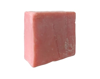 Rose Oil Vegan Soap, Handmade Bar Soap, Exfoliating Soap