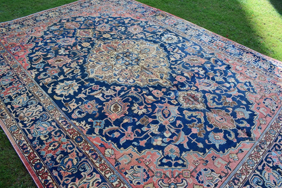 Home Designer Rug Antique Collectors Rug Persian Style Rug Etsy