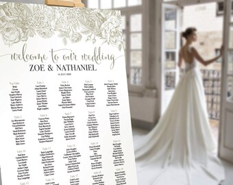 Personalised Navy and Gold Wedding Table Plan Seating Chart A3 A2 A1 Personalised Navy and Gold Wedding Table Plan Seating Chart A3 A2 A1