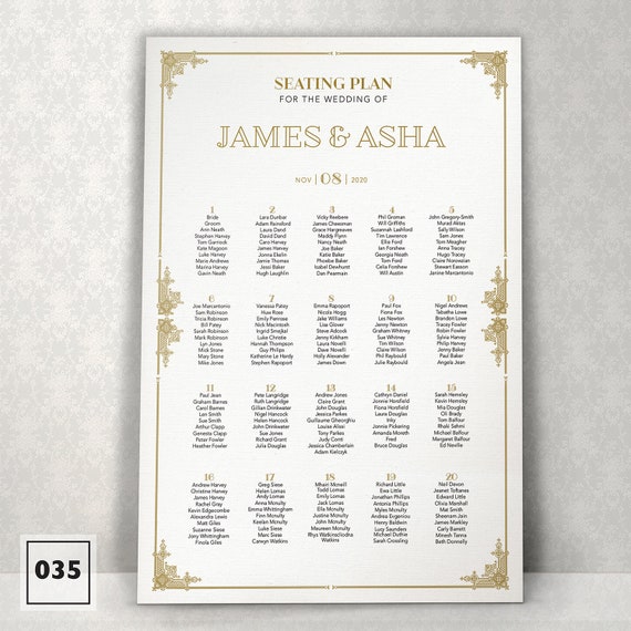 Framed Canvas Table Plan Wedding Baby Shower 035 Kays Weddings Christening Table Seating Plan Chart