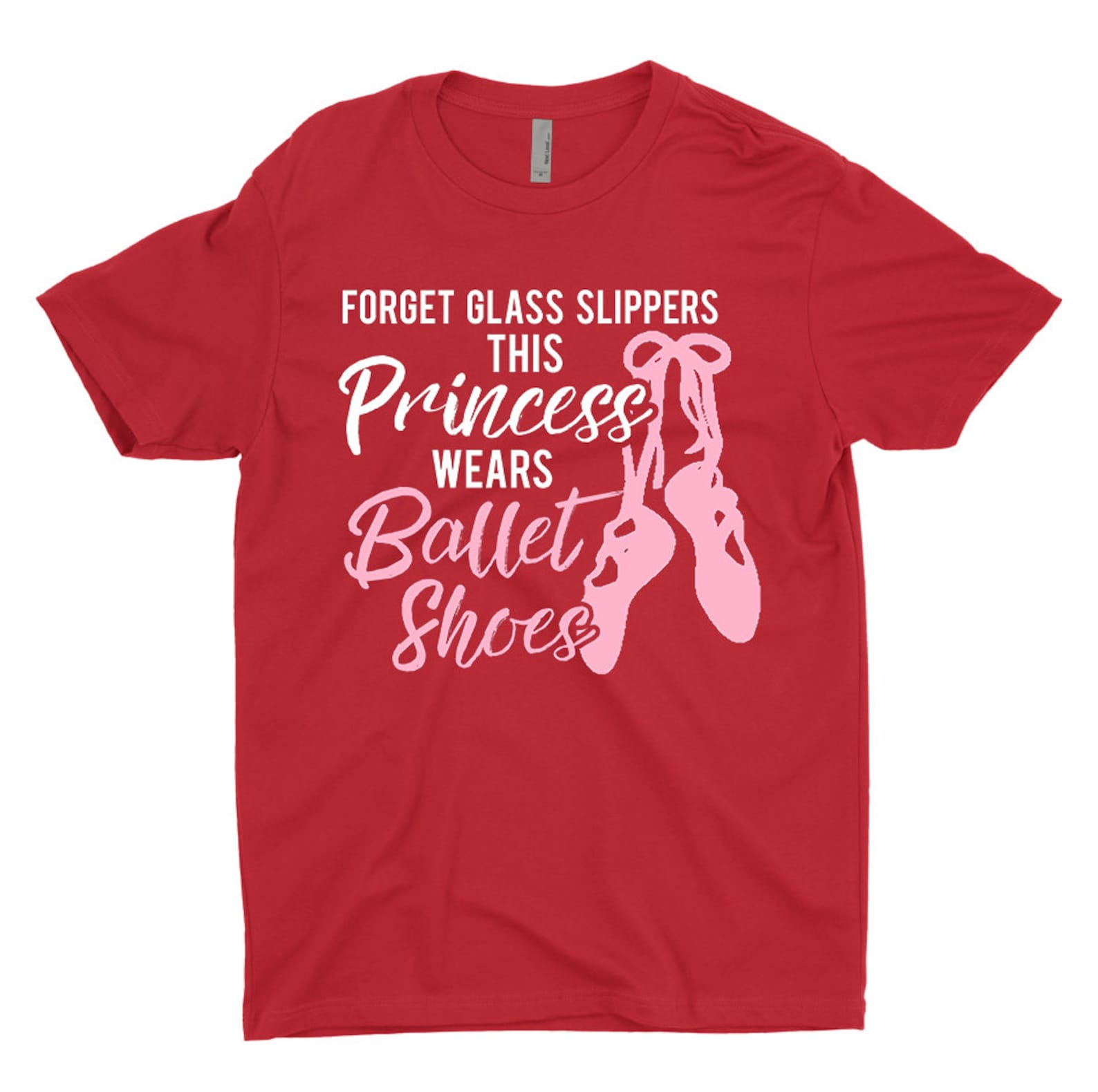 dancing gift dancing shirt dancer shirt forget glass slippers this princess wears ballet shoes t-shirt