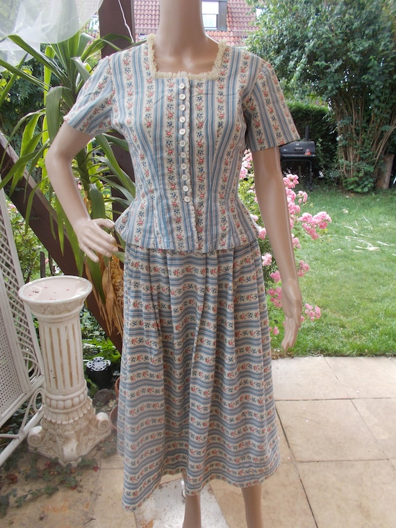 Dressier two-piece 30s-40s size 36/38