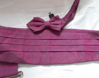 Kummerbund met bijpassende vlinderdas