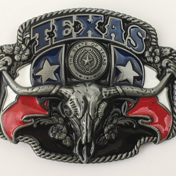 Texas Belt Buckle Etsy