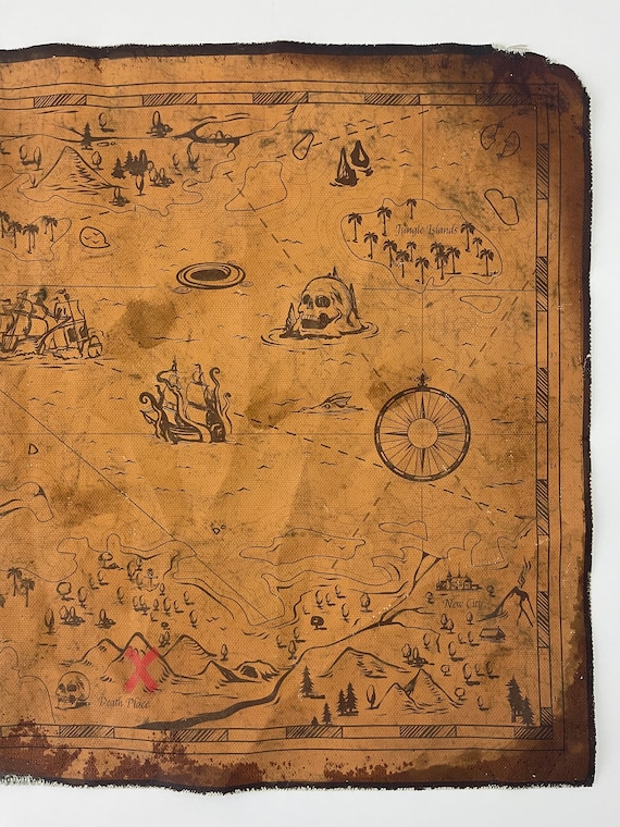 Authentic Pirate Map
