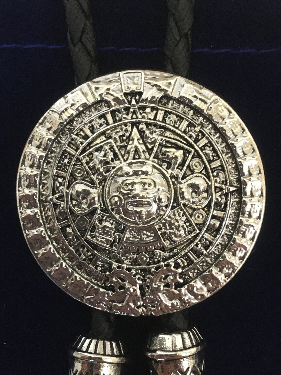 Mayan Aztec Necklace Beautiful Metal Pendant Jewelry Etsy UK