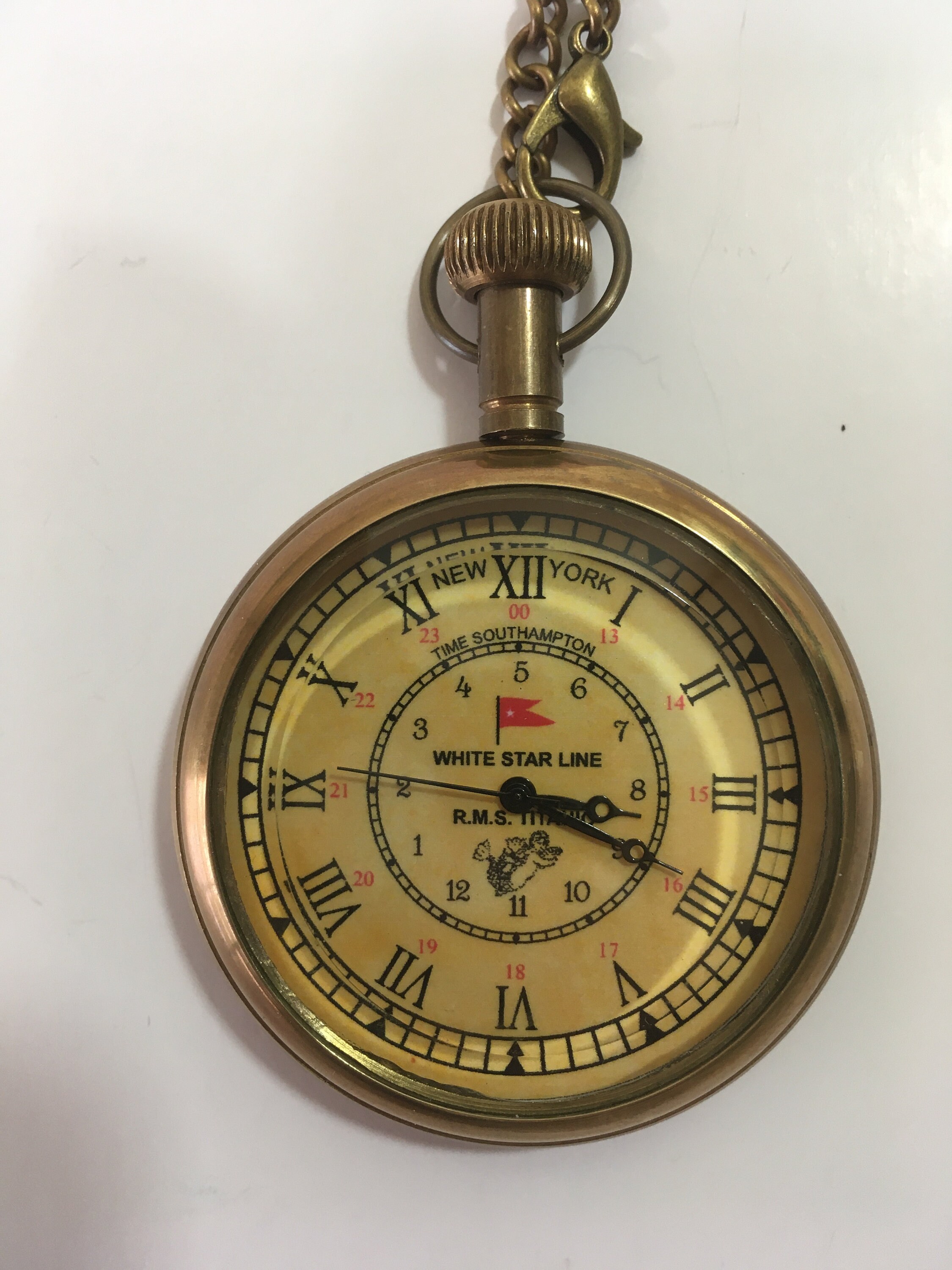 Titanic Pocket Watch HIGH QUALITY RMS White Star Line Etsy