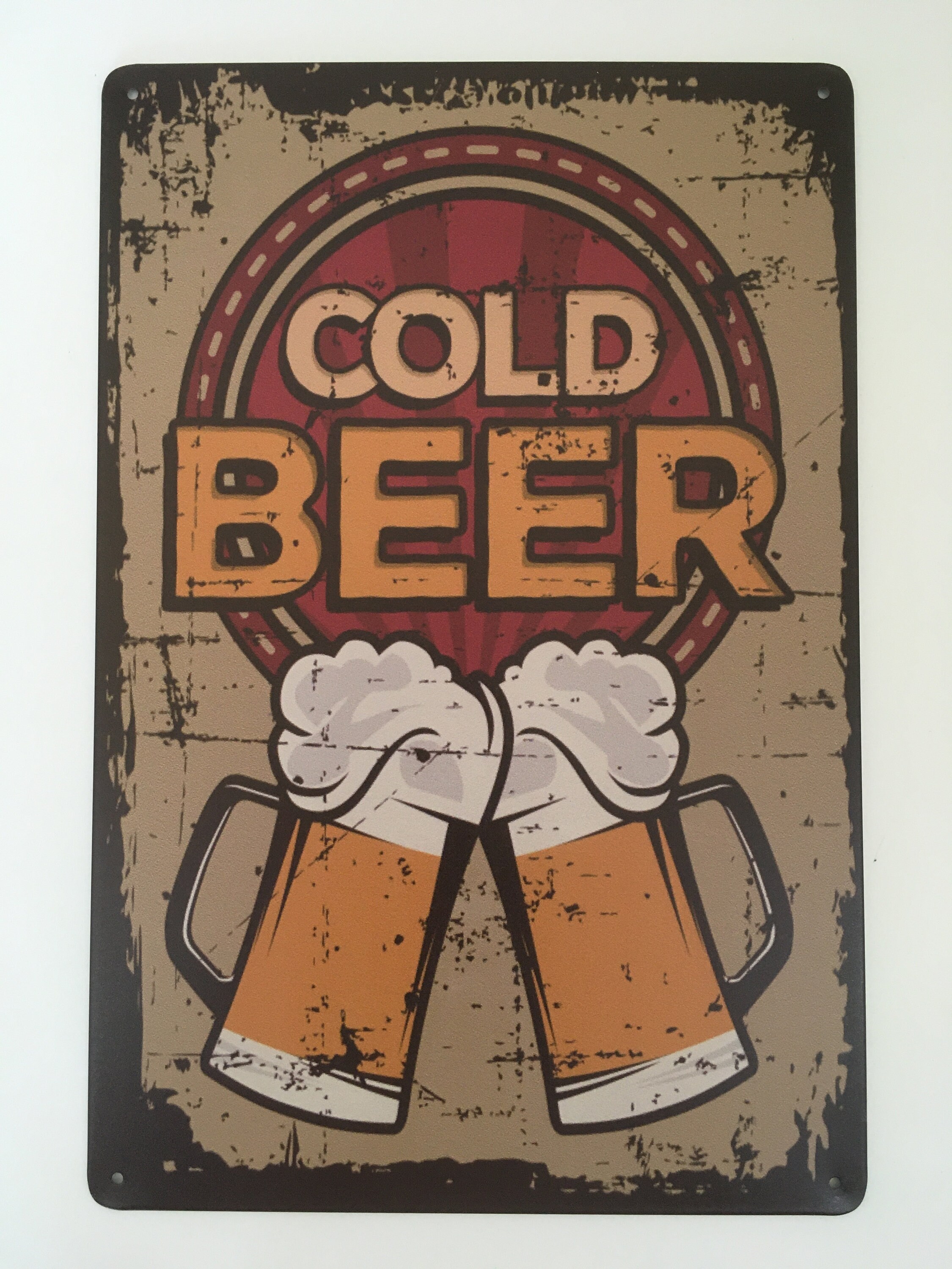 Vintage Metal Signs Wall Decor Beer Bar Plaque Pub Poster Club Etsy