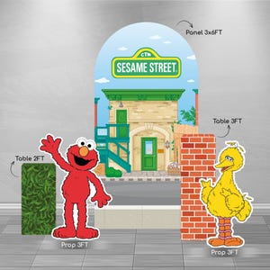 Foam print set for birthday parties and events - Create fun spaces with our foam printed sets