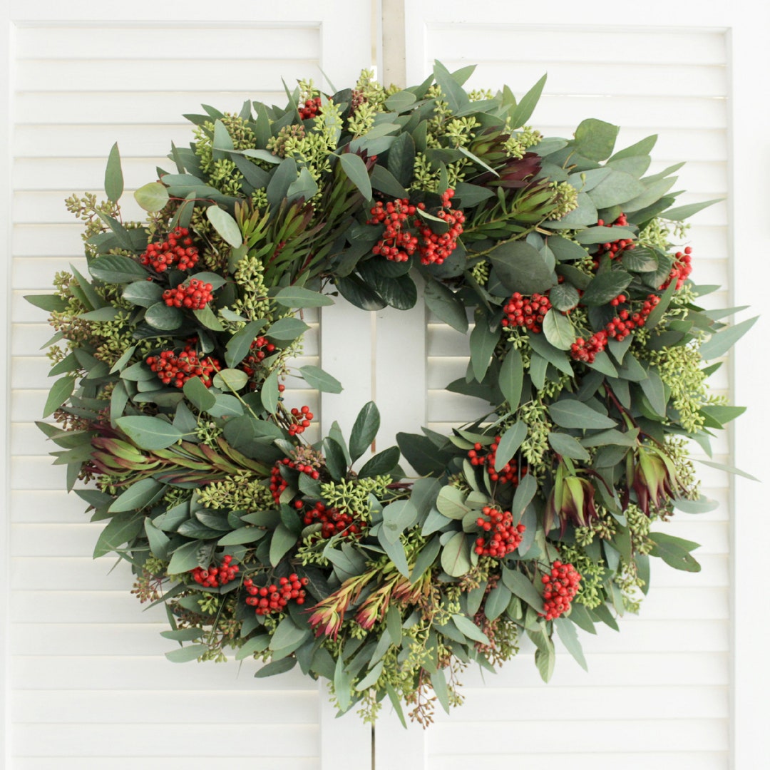 Fresh Handmade Wreath 24 Winter Wonderland Wreath - Etsy