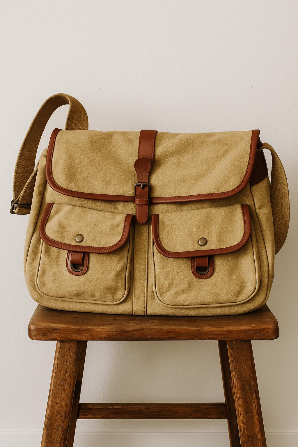 【レア】GAP shoulder bag  military messenger Messenger Gap Shoulder Crossover Bag Navy And Orange